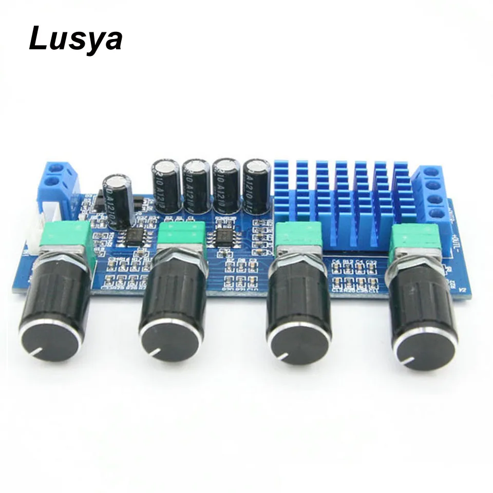 TPA3116 D2 DC 12 В 24 в 80 Вт x 2 двухканальный цифровой аудио высокие басы регулирующая