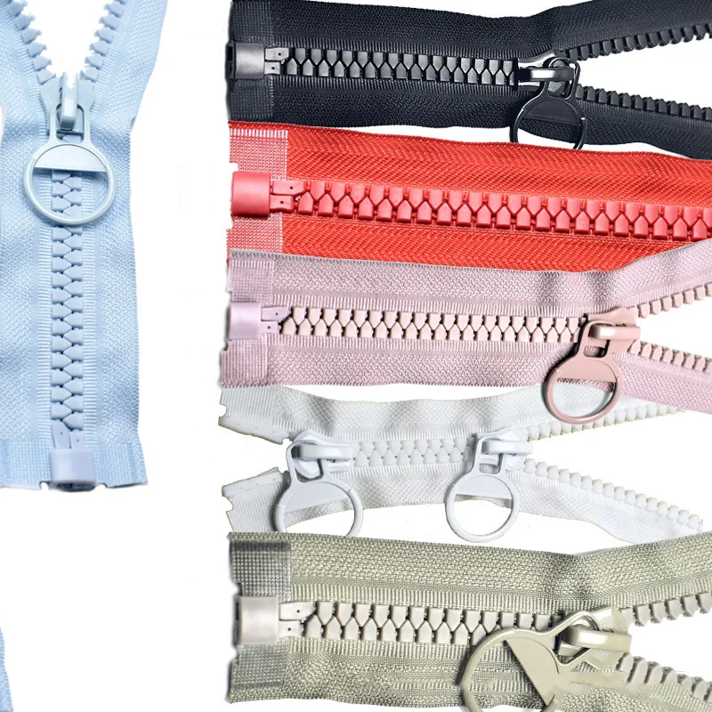 Meetee 2 шт. 70-120 см 15# Смола двойная открытая Одиночная открытая молния открывающаяся Автоматическая застежка-молния для пуховика DIY аксессуары для багажа ZA064