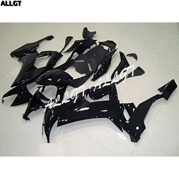 

Black White Motorcycle Fairings Kit For Kawasaki Ninja ZX-10R ZX10R 2008 2009 2010 ABS Injection Mold