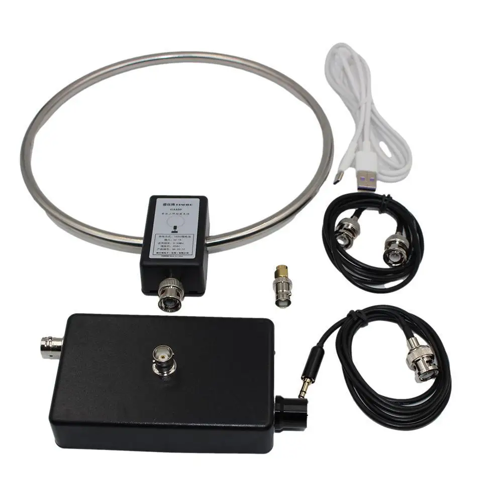 New GA450 Portable Magnetic Loop Antenna Radio Shortwave SW2.30-30MHz MW 522-1710KHz | Электроника