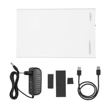 

Hot Sale 3.5" HDD External Enclosure Box for Hard Drive USB 3.0 To SATA Mobile Hard Disk