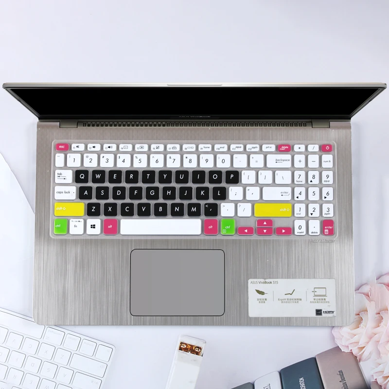 Per Asus Vivobook 15 Asus Vivobook 15 M515Ua M515D M515U M515Da M515 Da Ua D U 15.6 Custodia Per Tastiera In Silicone Per Laptop Skin Pollici