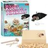 DIY Mining Crystal Pirate Treasure Gems Archaeology Children's Puzzle Exploration Excavation Toys 3
