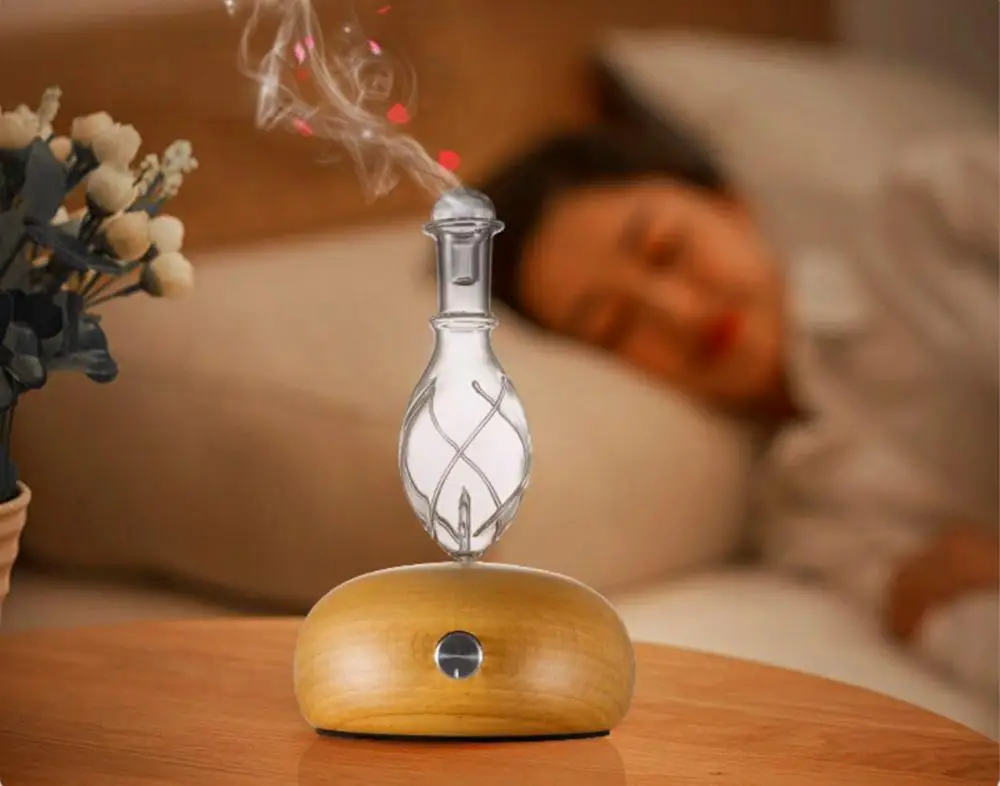 Diffusore di oli essenziali di aromaterapia senza acqua nessun  nebulizzatore d'acqua profumo di vetro diffusori di aromi vaporizzatore per  regalo