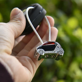 

Car Keychain Key Chain Ring Rope Decoration For Smart 453 451 fortwo forfour Universal Car Accessories