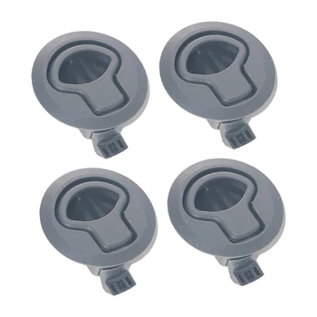 

Flush Pull Hatch Latch Slam Round 1/4''Door Lock Replace RV Marine BOAT
