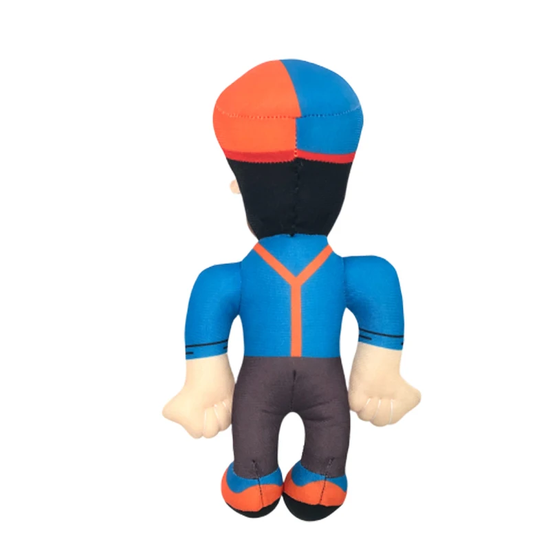 30 см Blippi плюшевая игрушка английская обучающая игрушка для детей любимая игрушка стильная футболка с изображением персонажей видеоигр аниме плюшевая кукла для дня рождения, подарки
