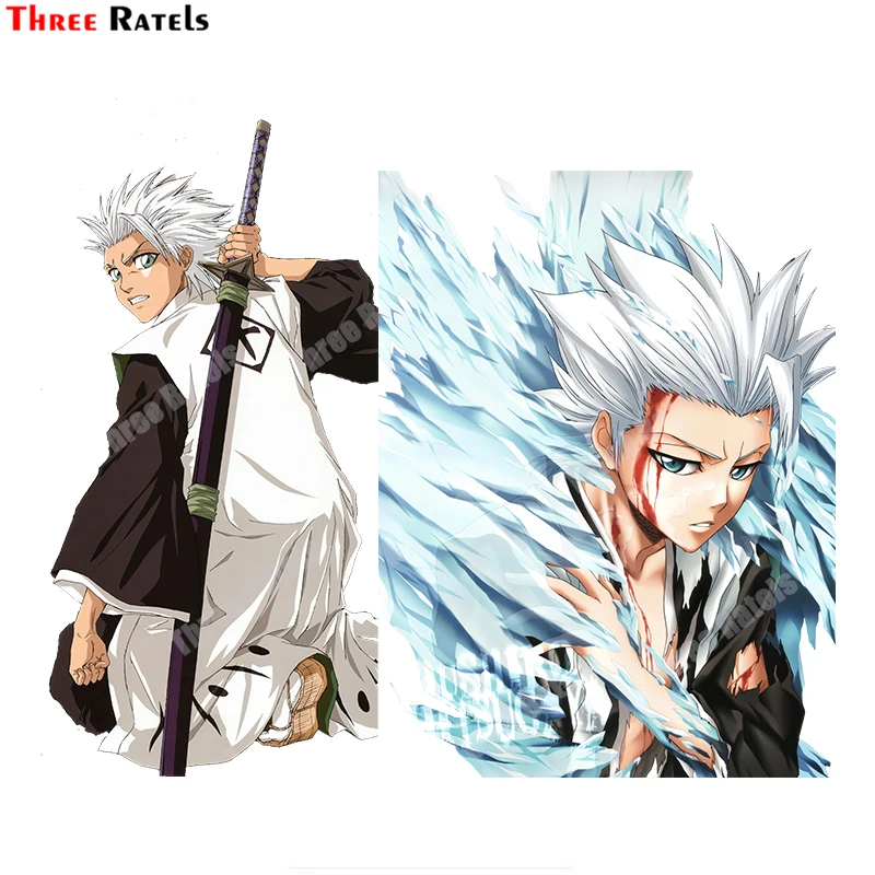Три Ratels B40 Toshiro Hitsugaya отбеливающая аниме наклейка для ноутбука скейтборда