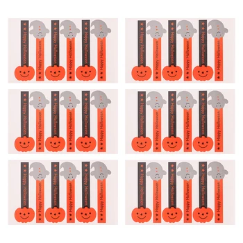 

1 Set Gift Pack Sticker Halloween Label Sticker Sealing Label Creative Gift Pack Sticker for Shop Baking Party Home
