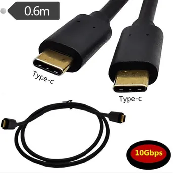 

3.1 version gold-plated over 3A current type-c to type-c mobile phone camera mobile hard disk data cable charging line