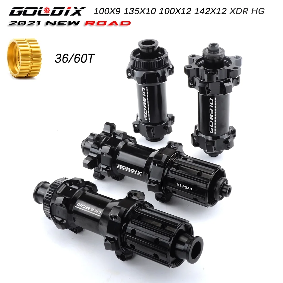 Road Bike Disc Brake Hub 24H Thru Axle Quick Release XD 142 12 100 135 Compatible Ratchet 54T 4 Sealed Bearings 7075 | Спорт и