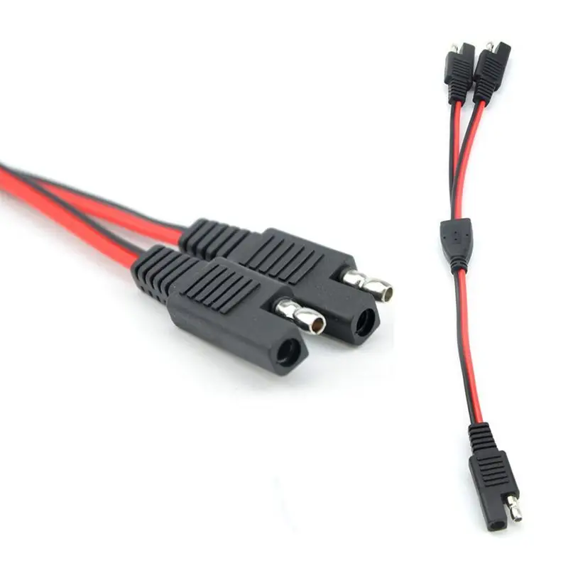 BMBY-5 шт. 1 до 2 SAE Мощность автомобильный удлинитель 18AWG 300 мм