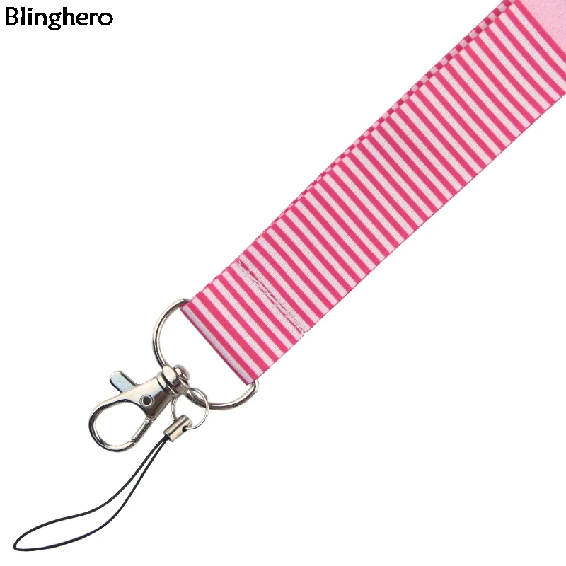 20 шт./лот Blinghero Card Captor Sakura Lanyards для ключей телефона мультфильм ремень Висячие веревки милые держатели ID бейдж ремешок BH0147