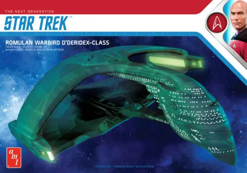 AMT 1125 1/3200 Star Treek Romulan WarBird TNG пластиковый набор моделей AMT1125M | Игрушки и хобби