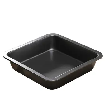 

8 inch Square Cake Model Plate Non-stick Baking Tray Easy Clean Baking Tools DIY Bakeware Used For Tartlets Cupcakes Mini Pie