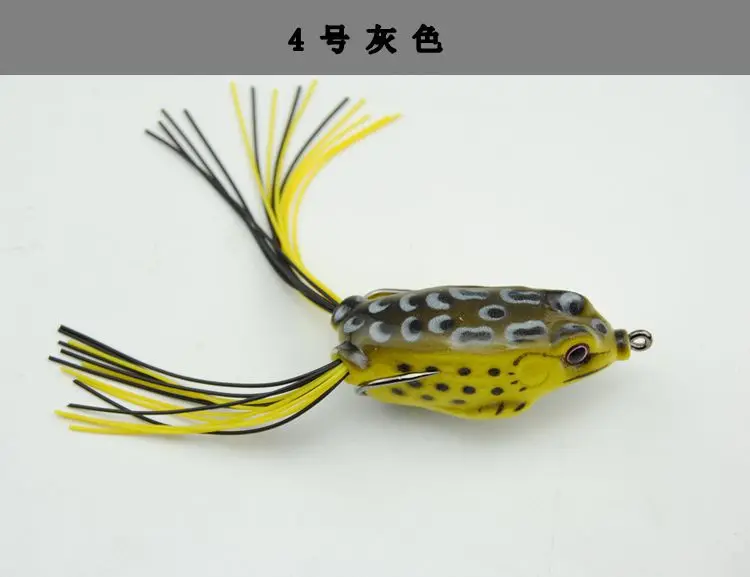 Ray Frog приманка Мягкая приманка маленькая 8 грамм черная рыбка для рыбалки модель лягушки приманка jia yu er