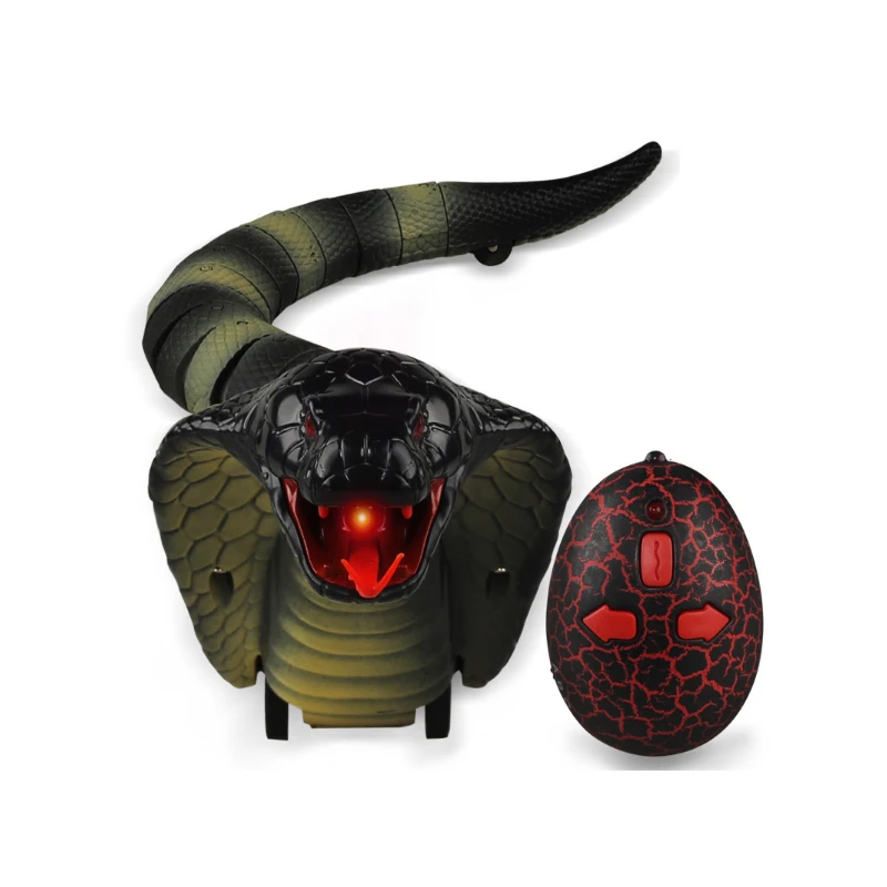 Игрушка для домашних животных, Кобра, сюрприз, шутка, RC, животное, сороконожка, насекомое, таракан, Змея с дистанционным управлением, шалость, управление яйцами, кошечка, собака