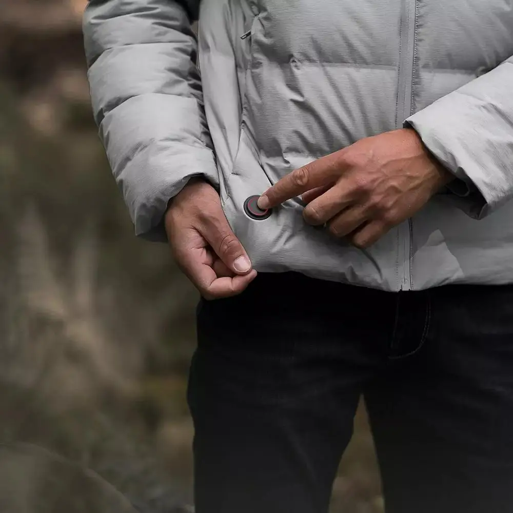 Youpin Graphene Electric Heated Down Jacket White