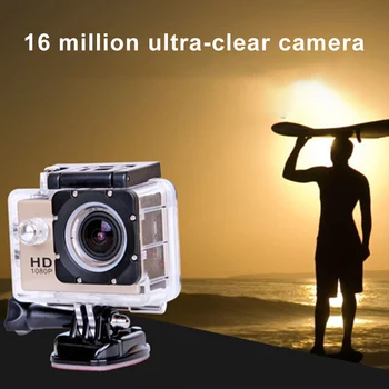 

Action Cameras 2.0 Inch HD Outdoor DV Camera Mini Driving Recorder 30 Meters Waterproof H-best