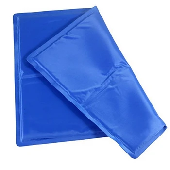 

Pet Dog Self Cooling Mat Pressure Activated Blue Gel Mat For Kennels Beds Car Seats Couches