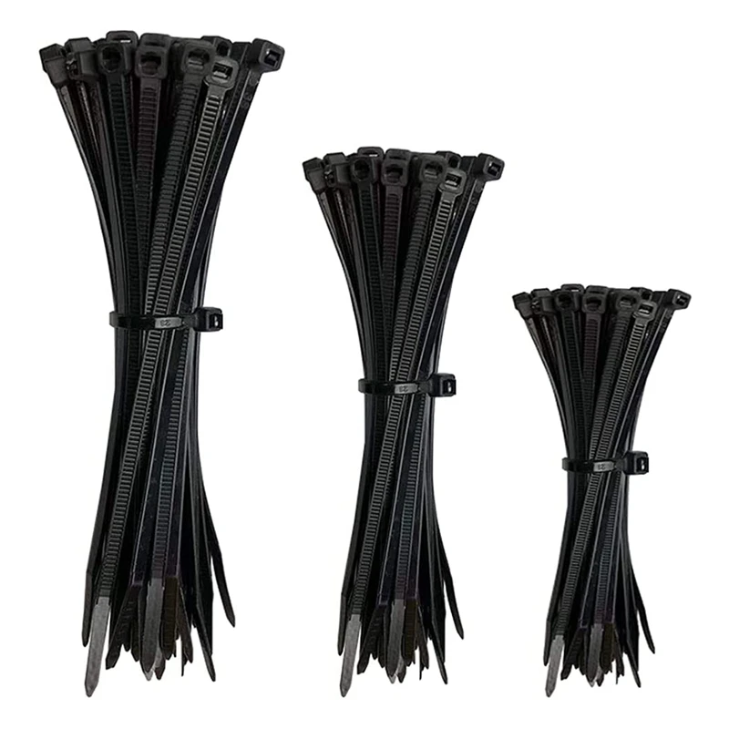 Tie Wraps Zip Ties Various Sizes Colours Heavy Duty Strong Nylon Cable Ties 