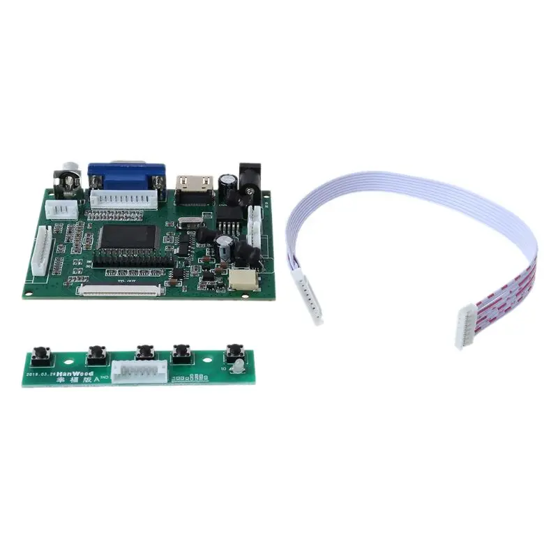 1 компл. Дистанционное управление HdMI VGA 2AV 50PIN для AT070TN90 92 94 Модуль платы драйвера
