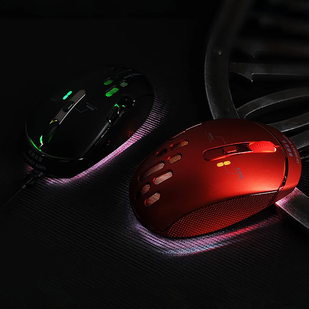 Wired Gaming Mouse 5D JOYSTICK 4000DPI 7 Buttons Ergonomi USB Computer Mice