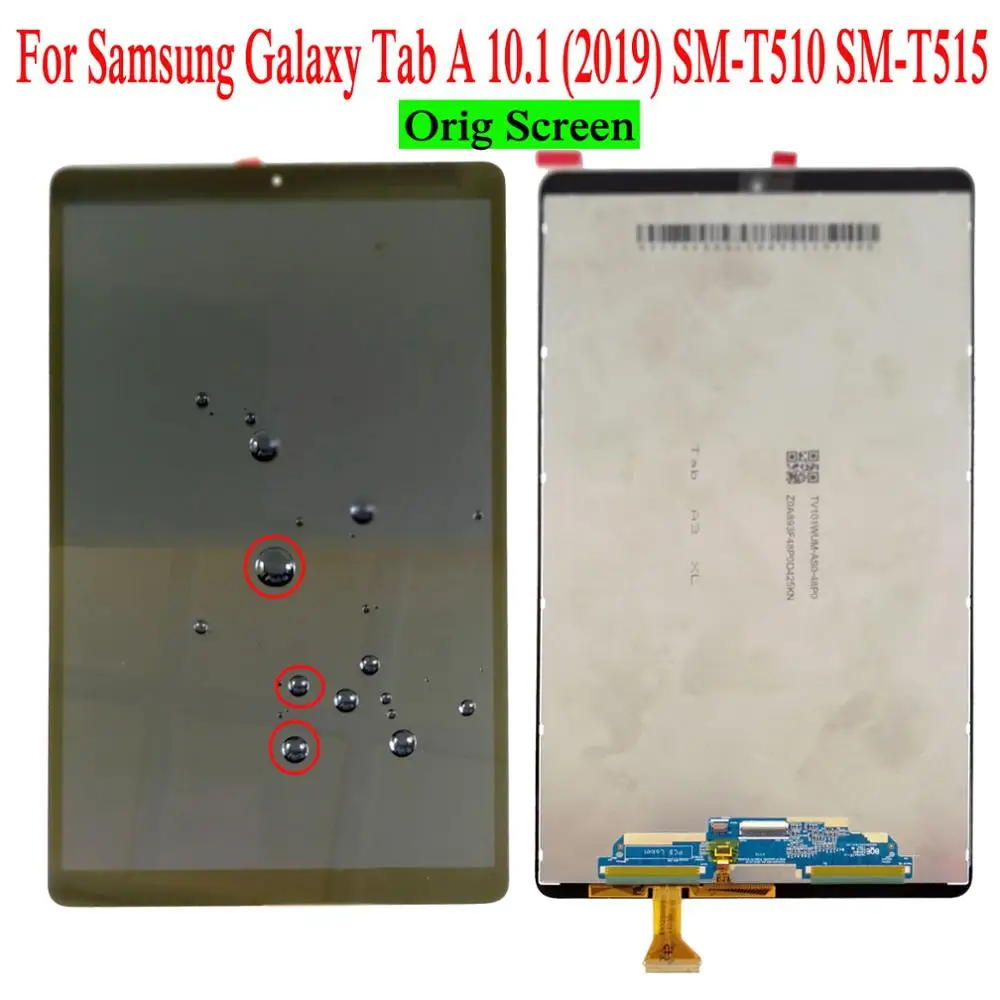 

Shyueda 100% Orig For Samsung Galaxy Tab A 10.1 (2019) SM-T510 SM-T515 LCD Display Touch Screen Digitizer