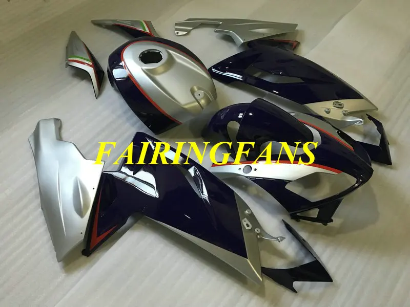 Инжекторный обтекатель для Aprilia RS125 06 07 08 09 10 11 RS 125 2006 2011 серебро фиолетовый Обтекатели кузова+ подарки AP13