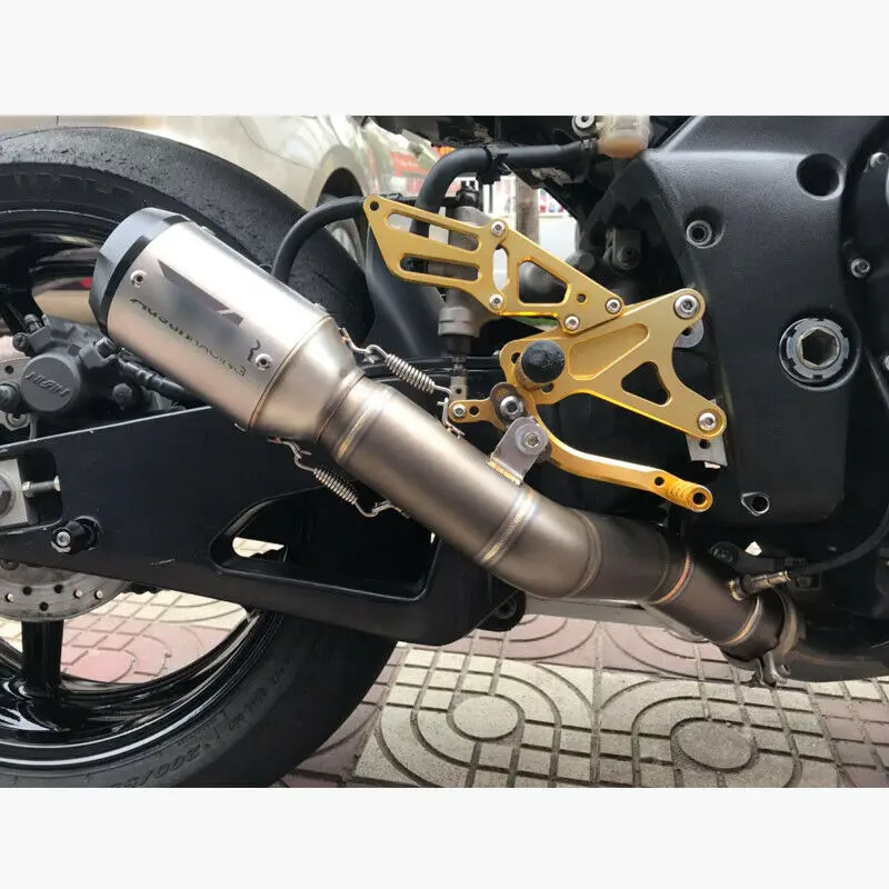 Слипоны для Yamaha R1 2009- наконечники глушителя Соединительная труба средняя соединительная трубка мотоцикл весь комплект трубы R1 выхлопная Модифицированная