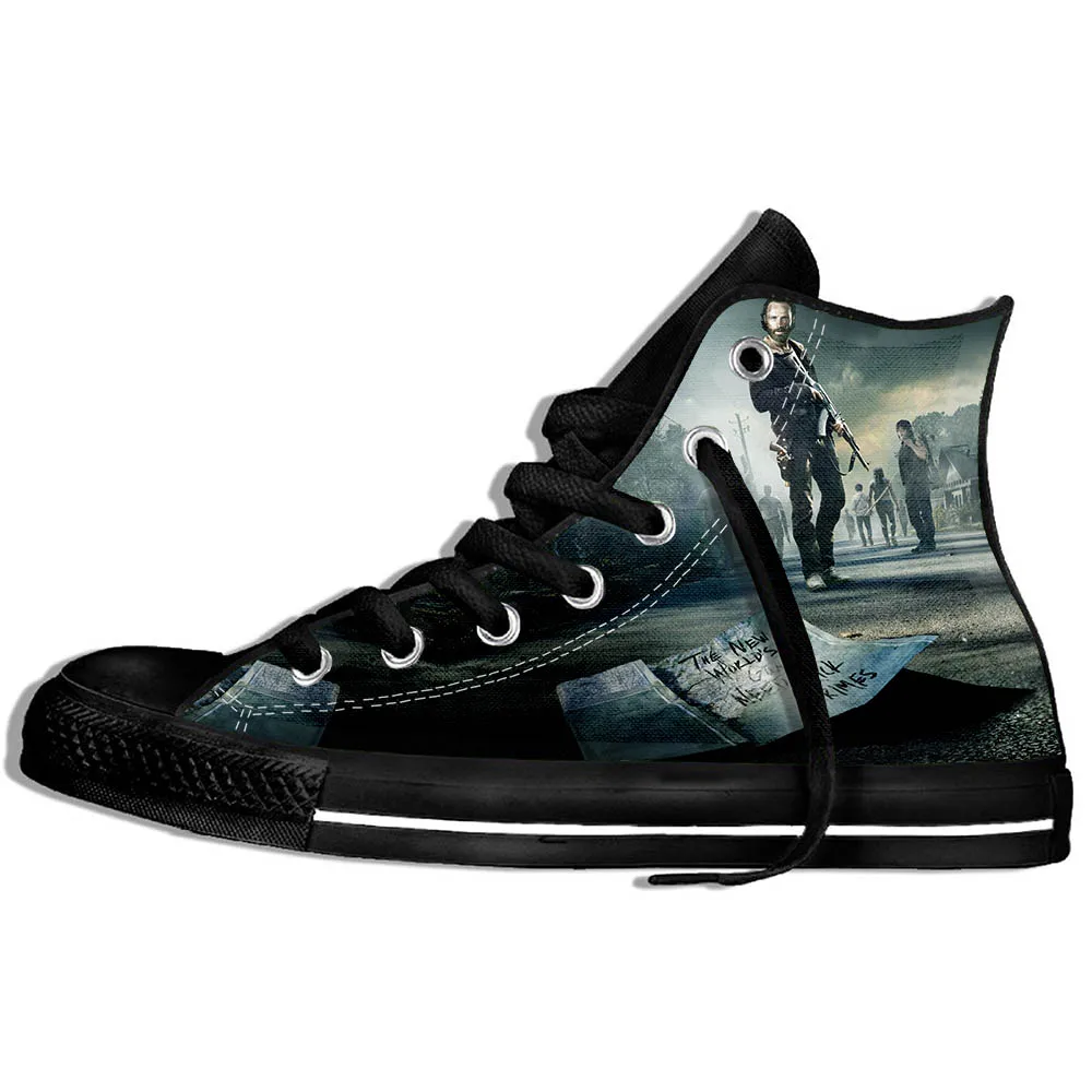 

Walking Dead Sneakers 3d Wen Casual shoes Streetwear Hip Hop Funny Shoes Summer Fashion 2019 New