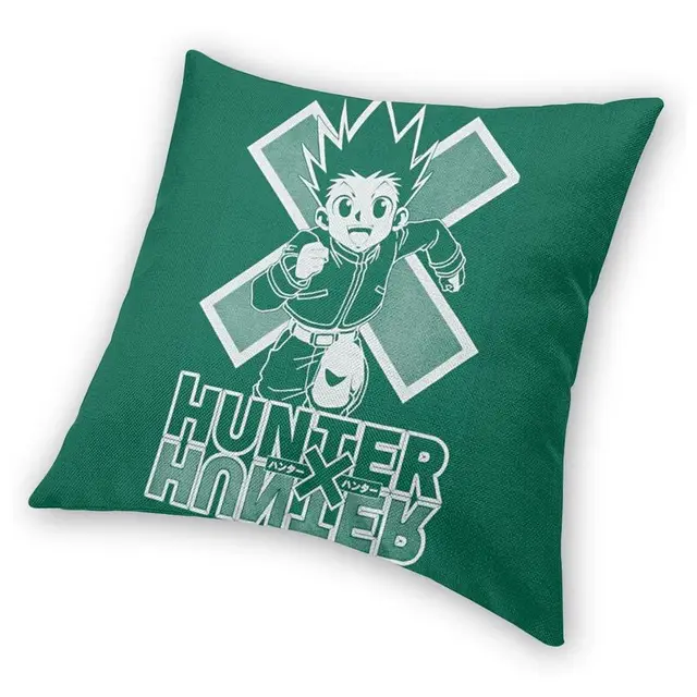 Hunter X Dobás Párnahuzat Dekoráció Egyedi Shonen Vadász Gon Freecss Párna Borító 40X40Cm A Nappalihoz - Image 3