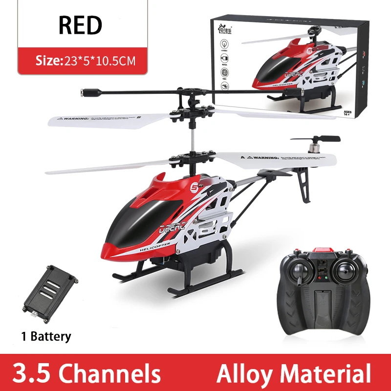 remote control helicopter for adults DEERC RC Helicopter 2.4G Aircraft 3.5CH 4.5CH RC Plane With Led Light Anti-collision Durable Alloy Toys For Beginner Kids Boys top RC Helicopters RC Helicopters