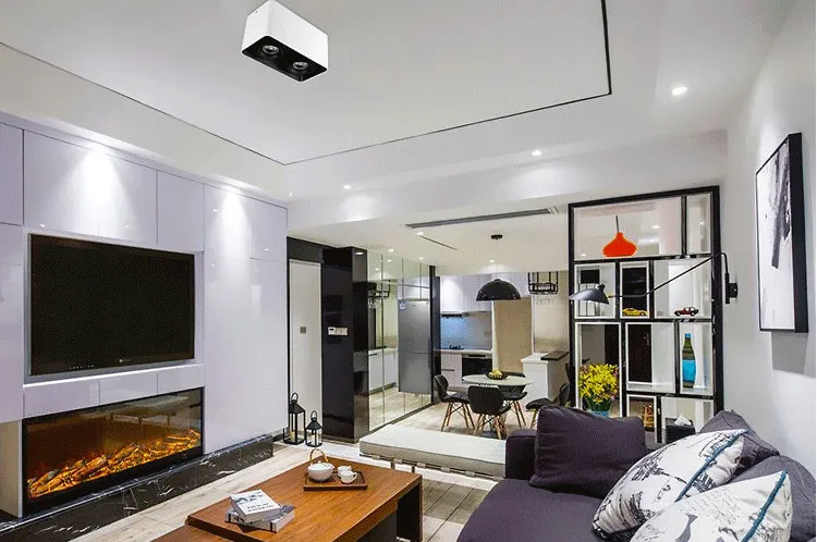 伊能量照明-明装天花灯吸顶射灯背景墙北欧斗胆筒灯cobled盒子灯-淘宝网_10