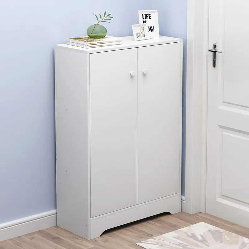 Shoe Cabinet Minimalist Modern Hall Cabinet Ultra-Thin Shoe Cabinet Multi-functional Cabinet Doorway Small Shoe Province Space