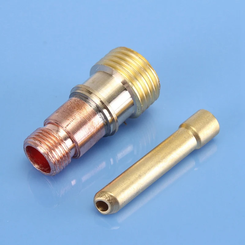 ELEG-11Pcs Tig сварочный фонарь короткие газа объектив чашка из пирексного стекла аксессуары набор инструментов для Wp-17/18/26 фонарь es газа объектив 3/32 дюймов Сварки