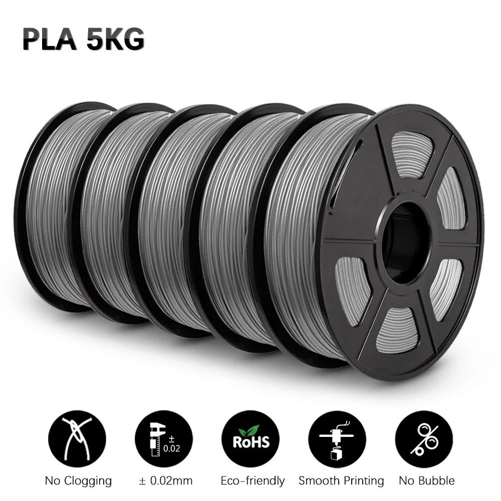 GOHIGH PLA Filament For 3D Printer Filament 5KG PLA  some PLA Color Biodegradable Eco-friendly Printing Materials 3d printer pla 3D Printing Materials