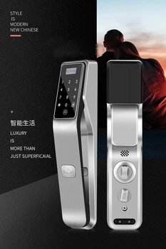 Fingerprint Lock Security Intelligent Lock With Password RFID Unlock keyless Electronic Door Lock Smart Fingerprint Door Lock gaterig intelligent lock door smart with fingerprint unlock digtal password lock apartment security door lock