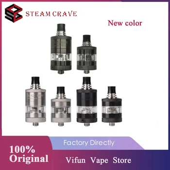 

Original Steam Crave Glaz Mini RTA 2ml / 5ml Atomizer & 4 Big Top-Refilling Ports E-cig Vape Tank for DIY Lovers VS Zeus X RTA