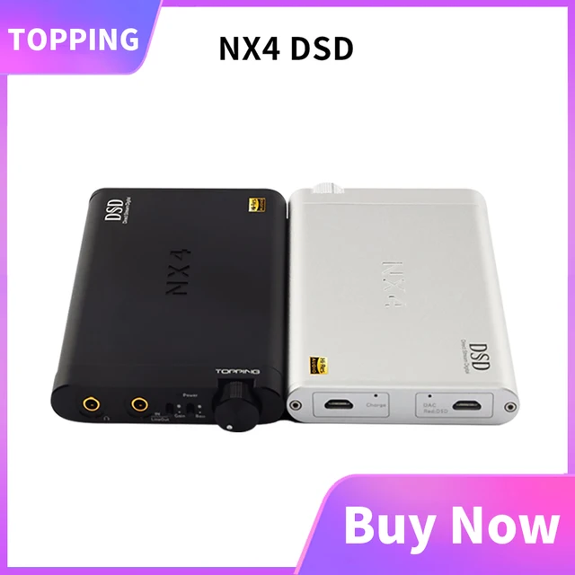 Topping NX4 DSD portatile amp dac ES9038Q2M XMOS XU208 amplificatore per cuffie dac usb DSD512 decording HiFi Amplificatore Per Cuffie