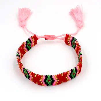 

PW2 Lucky Charm Tibetan Bracelets & Bangles for Women Men Handmade Knots Vintage Rope Christmas Gift Bracelet