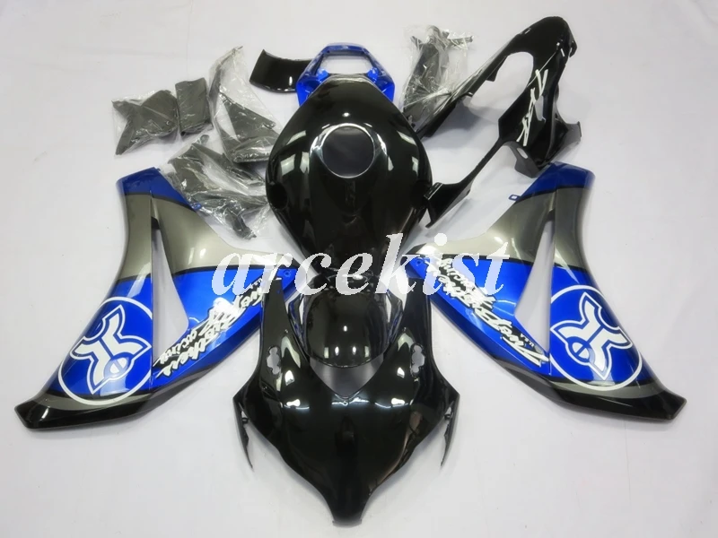 Литьевая Форма ABS мотоцикл обтекатель комплект Подходит для Honda CBR1000RR 08 09 10 11 2008 2009 2010 2011 тела набор оранжевый черный