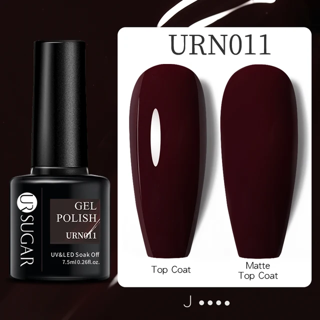 UR SUGAR 7.5ml Luminous Thermal Gel Nail Polish 2 In 1 Color Changing Glow in Dark Soak Off Manicuring UV Gel Nail Art Varnish URN011