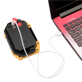 

1pc 5V 30W COB LED Work Light USB Charging Outdoor Camping Emergency Lamp Torch