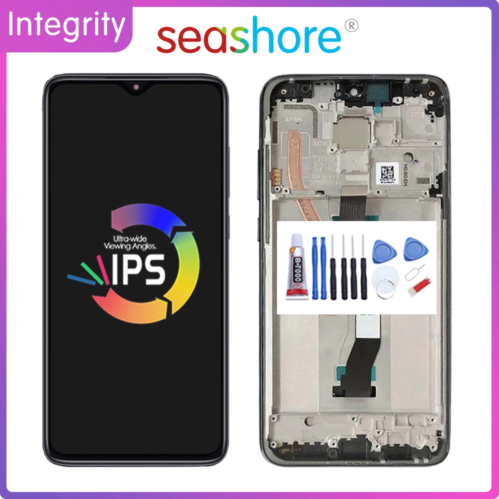 

Original For XIAOMI Redmi Note 8 Pro LCD Display Touch Screen Digitizer For Xiaomi Redmi Note8 Pro Display withFrame Replacement