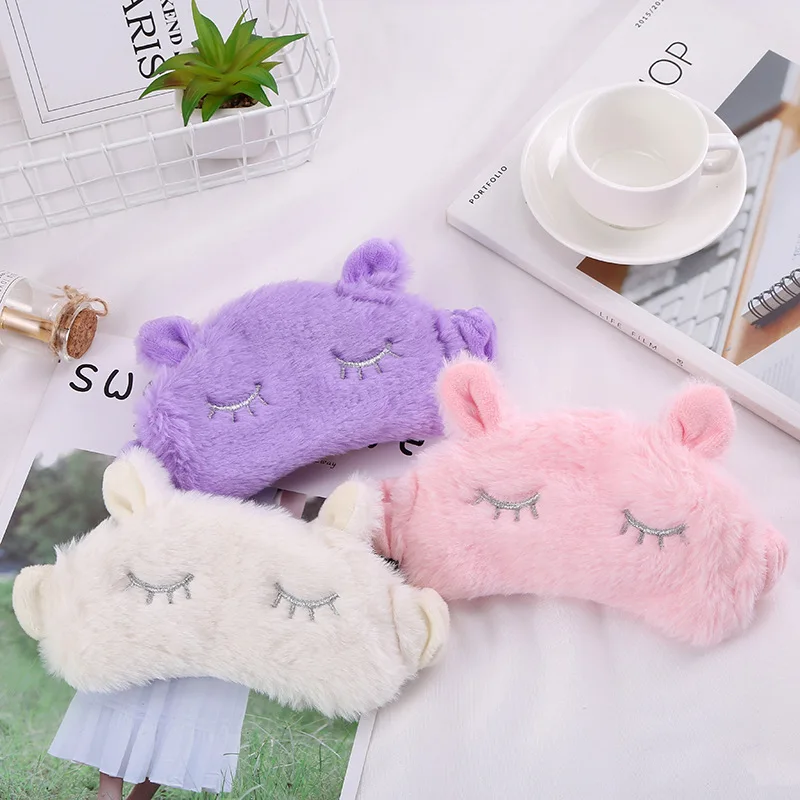 Маска для сна с мультяшным 3d изображением единорога маска глаз разнообразные