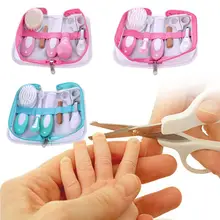 Набор щеток для ухода за волосами для новорожденных, 7 шт., Набор щеток для ухода за носом и маникюрный набор с сумкой для хранения