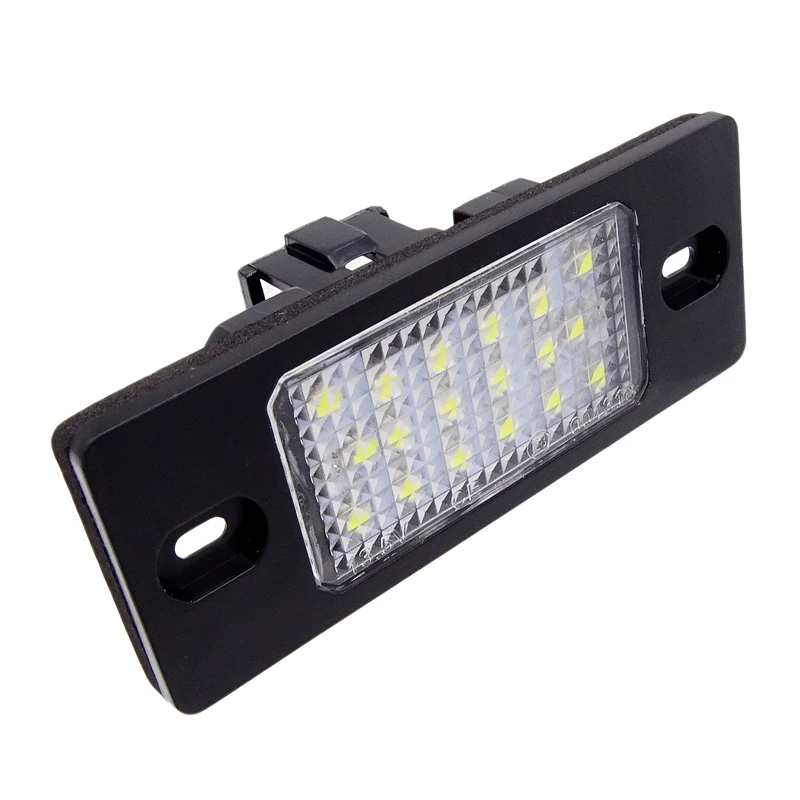 JIUWAN 1 пара Белый 18SMD светодиодный номерной знак для VW Touareg Tiguan Golf 5 Passat B5 авто лампа