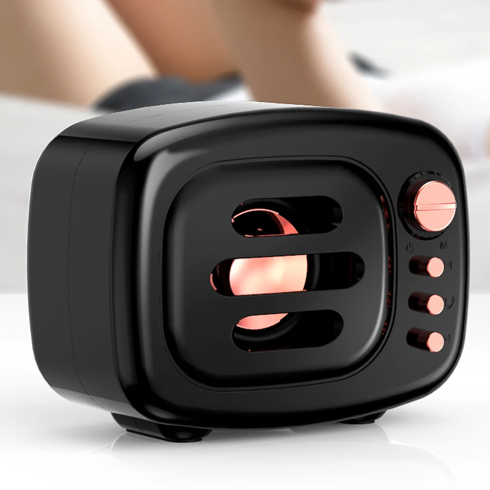 Мини ABS беспроводной подарок Bluetooth динамик кнопка сенсорный FM радио HiFi стерео