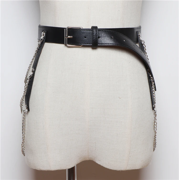 Jeans Women Belt Fashion Design Women Buckle Waist Belts Leather Strap High Quality Cummerbund Waistband for Girl Dress SW236